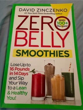 ZERO BELLY SMOOTHIES And Jillian Michaels Fat Burning Meal Plan 2 Books Bundle
